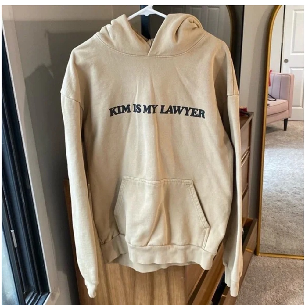 Kim is my lawyer talentless large sweatshirt
